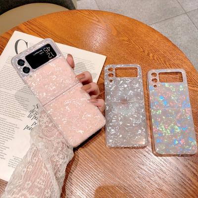 China New Back Shell Cell Phone Cover Soft Plastic Mobile Bag and Case Shockproof Clear Transparent TPU Coat For Samsung Galaxy 5g Folding Z Flip 3 for sale