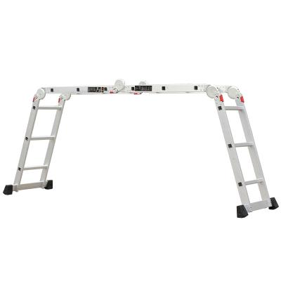 China Aluminum Folding Ladders EN131 Universal Lightweight Foldable Ladder for sale