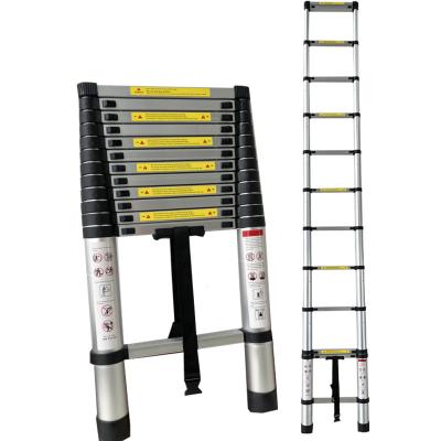 China Telescopic Ladder 4.1m Aluminum Telescopic Ladder 2m 2.6m 3.2m 3.8m Telescopic Ladders for sale