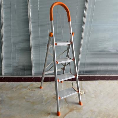 China Factory wholesale home 5 step ladder folding ladders safty aluminum steps for sale