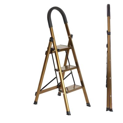 China Folding Ladders Good Condition Household Aluminum Ladder Indoor Modern Ladder for sale