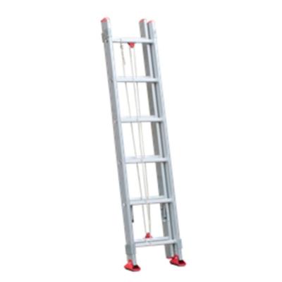 China Folding Ladders Factory Price Aluminum Alloy Retractable Double Sided Step Ladder for sale