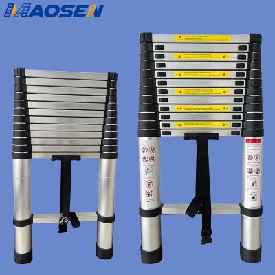 China Factory 6.5 ft / 5 Meter Professional Telescopic Ladders Aluminum Telescopic Ladder for sale