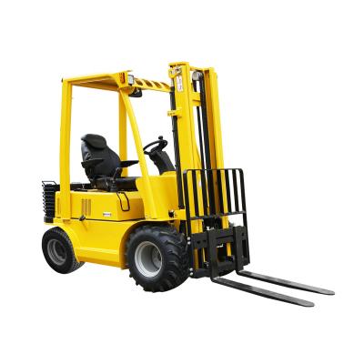 China Material Handling Factory Warehouse China 1 Ton Hydrostatic Drive Forklift 1000kg Loading Capacity Diesel Beekeeper Forklift With 3m Duplex Mast for sale