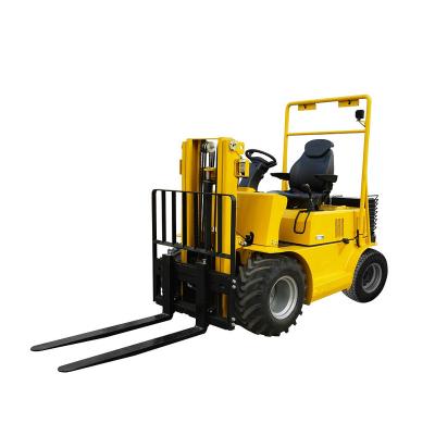 China Warehouse material handling diesel 1T forklift with KUBOTA engine and Japanese fork positioner for sale