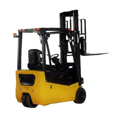 China Easy Operation Safety Convenience 1500kg Loading Capacity Counter Balanced Electric Three Wheel Forklift for sale