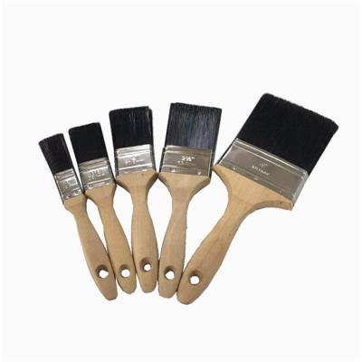 China 100% Painting Of China Pig Hair Oil Painting Brush Manufacture for sale