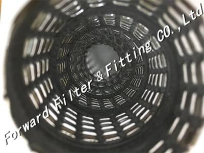 China Kundengebundenes perforiertes Stahlrohr/Spirale schlossen Naht-Rohr mit Filter-Kern des Rohr-304 316L zu zu verkaufen