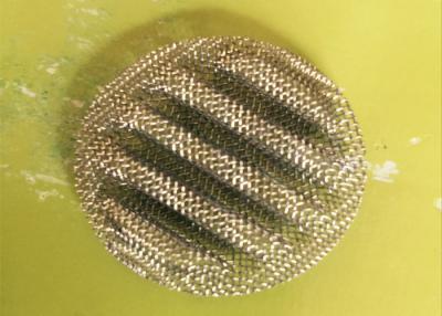 China Customized Rectangular Stainless Steel SS304 Wire Mesh Tube Acid / Alkali Resistant for sale