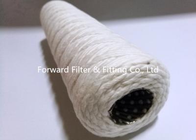 China PP / Punching Pipe Yarn String Wound Winding Industrial Filter Cartridge For Household Or Industrial Filtering for sale