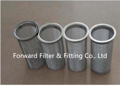 China Stainless Steel Reel Flange Industrial Filter Cartridge , Package Edge Round Hole Ss Filter Cartridge for sale