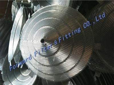 China Perforated Metal Sheet Stainless Steel Perforated Metal Panels Architectural Conical Filter for sale