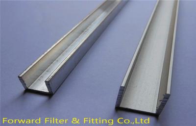 China Galvanized Sheet Metal U Channel / Extruded Aluminum U Channel For Construction for sale