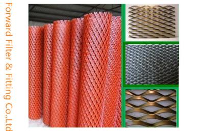 China PVC Dipping Expanded Metal Mesh , Anti - Skidding PVC Coated Wire Mesh for sale