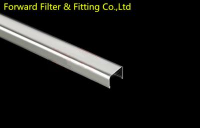 China Galvanised Steel Sheet Metal U Channel Trim , Metal Furring Channel for Ceiling System for sale