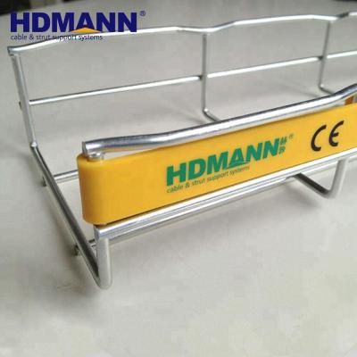 China Steel Wire Rack Mesh Cable Tray Hangers OEM Electrical Support Customized 10 Years For SS316 Wire Mesh Cable Tray Steel Max 3000mm for sale