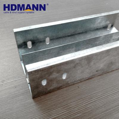 China GI Steel Cable Tray And Trunking Size And Accessories With Cover for sale