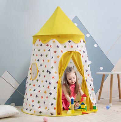 China Soft Toy Children's Tent Playhouse Family Indoor Yurt Tent Boys and Girls Playhouse Princess Castle Princess Castle for sale