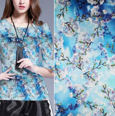 China Simple factory 100% pure natural satin silk fabric top quality italian custom printed for sale