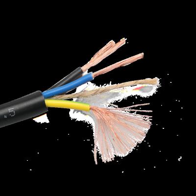 China Factory RVV2X1.5mm2 2 Core 3 Core Industrial Power Cable Bender Flexible Cable Guangdong Wire Covering IEC Power Cable PVC Jacket for sale