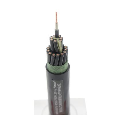 China Industrial Flexible Electrical PVC Control Cable PVC Insulation Shielded Signal Control And Command Cable for sale