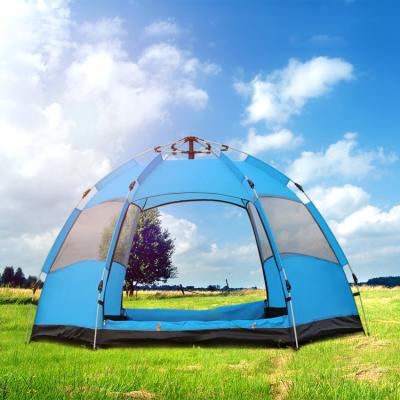 China High quality hot sale carbon fiber outdoor camping 4 person automatic tent for sale