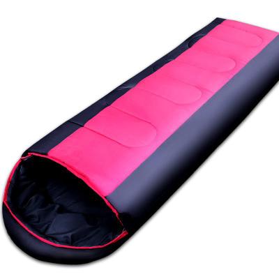 China Keep Warm And Cold 2022 Outdoor Cotton Envelope Camping Lightweight Sleeping Bag for sale