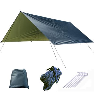 China Sun Wet Shelter Fabric Ultralight Sun Shelter Fabric Waterproof Picnic Hammock Outdoor Tents For Camping for sale