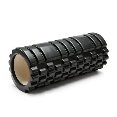 China Pilates Fitness Gym Massager High Strength Soft Cavity Eva Foam Roller for sale