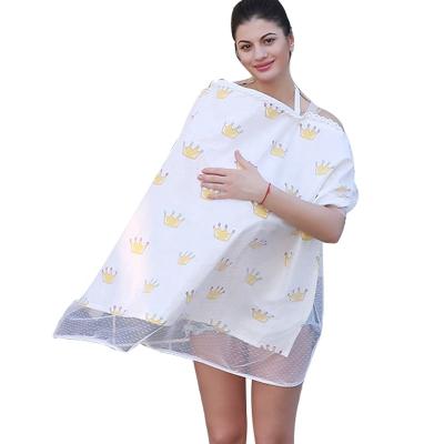 China Sustainable Nursing Cover Breastfeeding Infants Conceal Better For Babies Mosquito Net Nursing Nursing Cover for sale