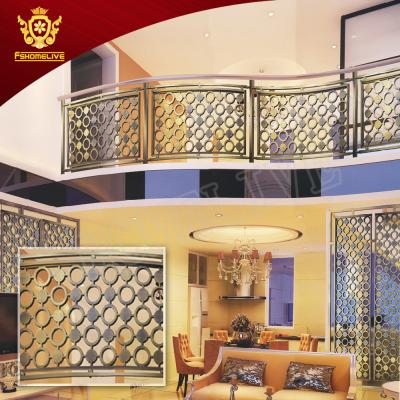 China Laser Cut Metal Stainless Steel Traditional Home Decorative Architectural Screens for sale