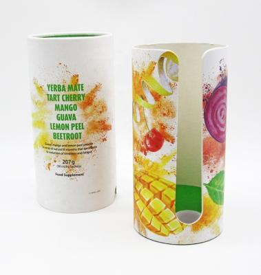 China Cymk Recyclable Printing Cardboard Luxury Paper Cylinder Color Cylinder Box Packaging Cylinder Paper Paper Box for sale