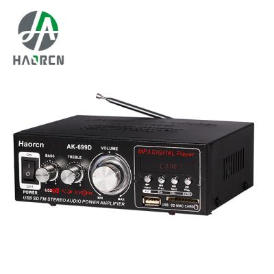 China Family audio home theatre karaoke amplifiers and speakers power Car Mini Amplifier 699 for sale