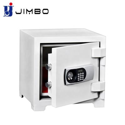 China Hot Sale Hotel Heavy White Digital Security Money Deposit Filing Cabinet Fireproof Home Safes for sale