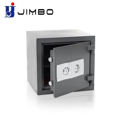 China Fireproof Filing Cabinet Jimbo Security Home Money Safes With Black Metal Secret Deposit Box for sale