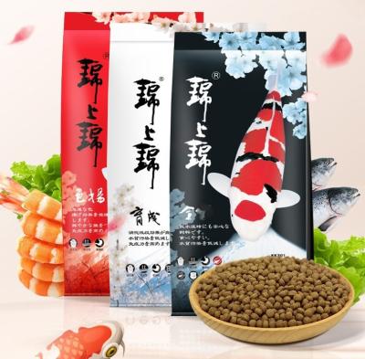 China KOI-KING Viable Fish Food Koi Multiplying Color Spirulina Fish Food Increase Body Floating Particles Without Sewage 10kg for sale