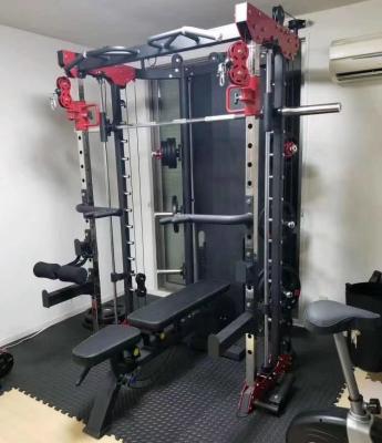 China Commercial Use Smith Multi Function and Squat Rack for Home and Commercial Gym Multi Functional Trainer for sale