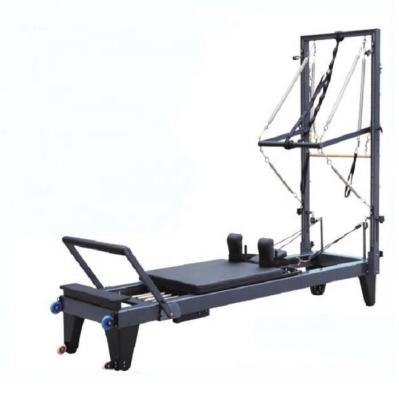 China Gym Fitness Equipment Aluminum Pilates Reformer Yoga Exercise Core Pilates Equipment for sale