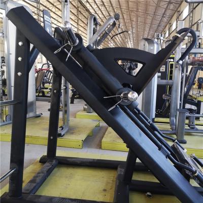 China New Commercial High Quality Strength Machine Hammer Use Plate Loaded Gym Equipment Linear Notch Squat for sale