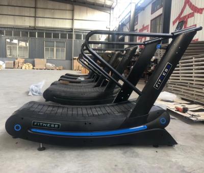 China home curved commercial treadmill AND commercial treadmill wholesale woodway curve treadmill for gym for sale