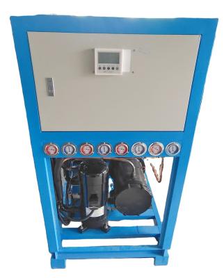 China High-accuracy 50KW 50HP Module Unit Dispenser Scroll Heat Pump Water Chiller for Construction Works en venta