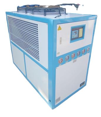 China High Productivity 30KW 15HP Bar Chiller Bus Camera Food Display Air Cooled Chiller for Food Shop Te koop