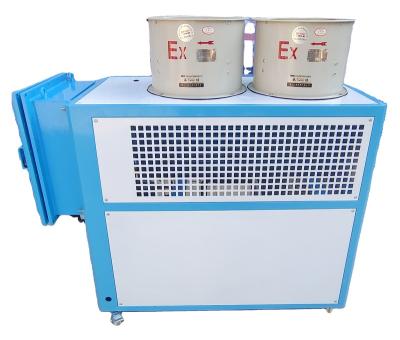 Cina High-accuracy 15KW 5HP Marine Bulk milk Open Display Air cooled chiller for Retail in vendita