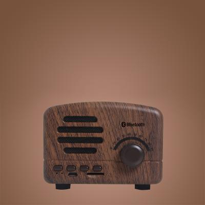 China AirPlay New Arrival Mini Retro Home Theater Wireless Outdoor Subwoofer Portable BT Speakers for sale