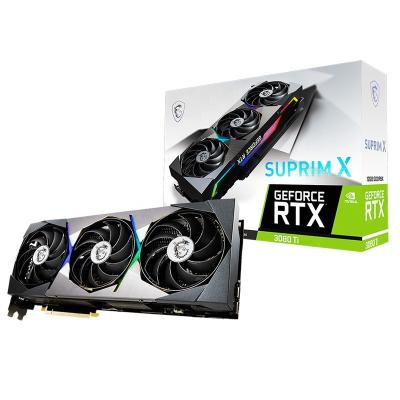 China Buy Ti VENTU S 3X 12G 1665 MHz Gpu Video Wholesale Computer Desktop Gtx Lhr GeForce RTX 3080 Graphics Card For Gamer for sale