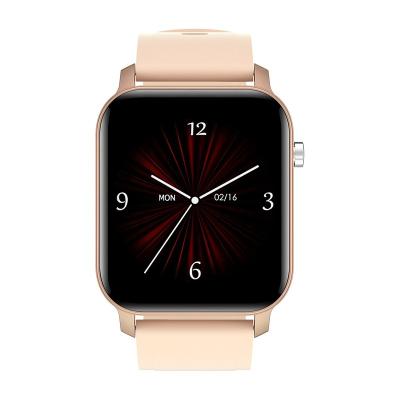 China Touch Screen Wrist Health Sports Leather Band IP68 Waterproof Smart Watch for sale