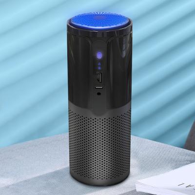 China Activated HEPA + carbon filter; Wholesale low noise air quality sensor hepa air purifiers USB powered in-car and vehicle office purifiers for sale