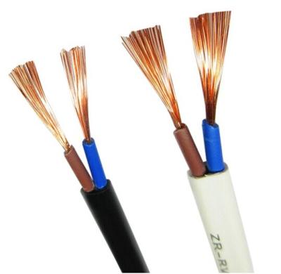 China Construction resistance h03vv-f 3 core 0.5 sqmm flat uv power cable for sale