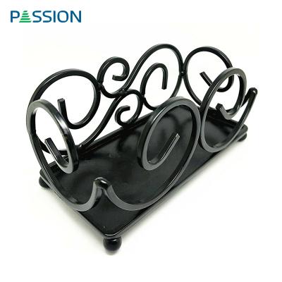 China Practical Hot Selling Practical Decorative Flower Pot Metal Restaurant Metal Coaster and Stand Holder Home Decorative Rack for sale