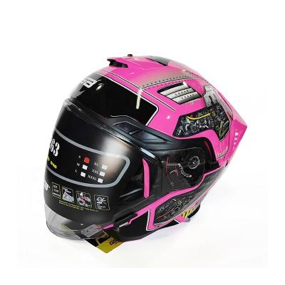 China Beautiful Design ABS Material Summer Creative Women Motorcycle Open Face Helmet for sale